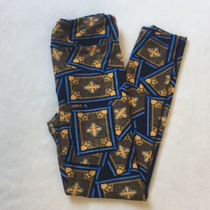 LuLaRoe Pants - Lularoe print leggings, one size LuLaRoe Pants - Lularoe print leggings, one size
